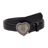 Boogzel Apparel Fairy Grunge Heart Buckle Belt, view 2