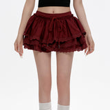 Boogzel Apparel Fairy Grunge Ruffled Mini Skirt, view 3