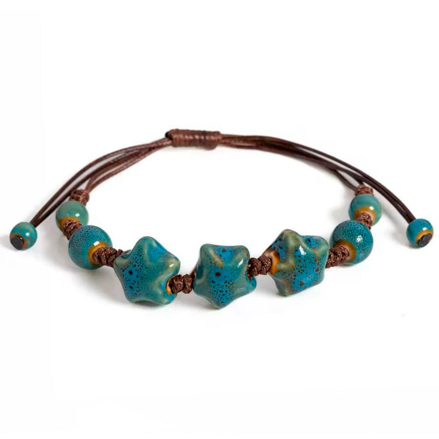Boogzel Apparel Fairy Grunge Star Bead Bracelet