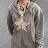 Boogzel Apparel Skater Girl Star Hoodie, view 2