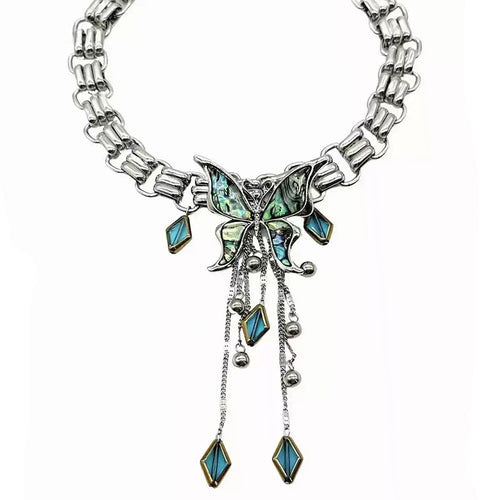 Boogzel Apparel Fairycore Aesthetic Butterfly Choker