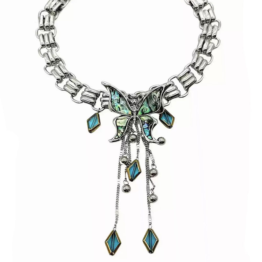 Boogzel Apparel Fairycore Aesthetic Butterfly Choker