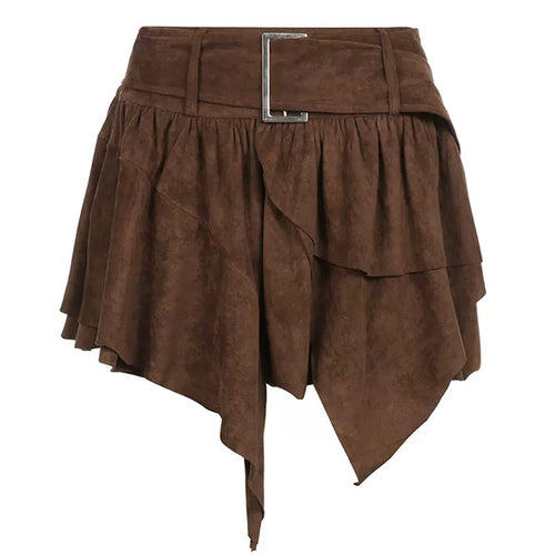 Boogzel Apparel Fairycore Aesthetic Cord Skirt