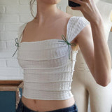 Boogzel Apparel Fairycore Aesthetic Tied Cami Top, view 3