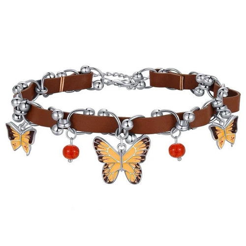 Boogzel Apparel Fairycore Butterfly Choker Necklace