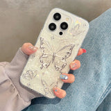 Boogzel Apparel Fairycore Butterfly iPhone Case, view 2