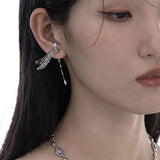 Boogzel Apparel Fairycore Dragonfly Wing Earring, view 3