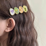 Boogzel Apparel Fairycore Flower Hair Clips, view 2