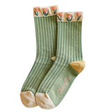 Boogzel Apparel Fairycore Flower Socks, view 3