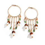 Boogzel Apparel Fairycore Mushroom Earrings, view 5