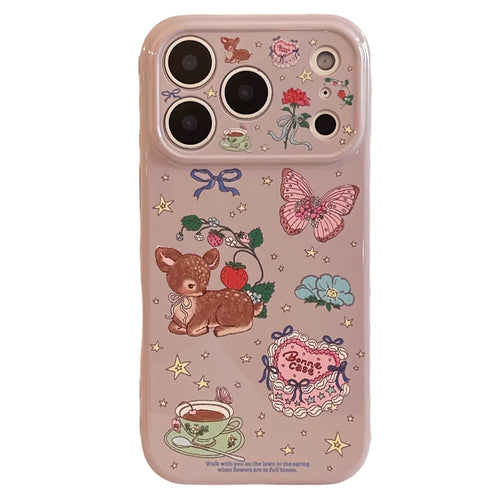 Boogzel Apparel Fairytale Fantasies Aesthetic iPhone Case