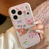Boogzel Apparel Fairytale Fantasies Aesthetic iPhone Case, view 2