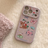Boogzel Apparel Fairytale Fantasies Aesthetic iPhone Case, view 4