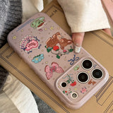 Boogzel Apparel Fairytale Fantasies Aesthetic iPhone Case, view 5