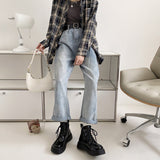 Boogzel Apparel Fall Aesthetic Lacquered Lace Up Boots, view 6