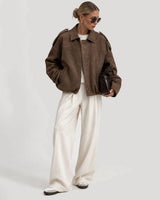 Boogzel Apparel Fall Feed Favorite Cropped Jacket, view 6