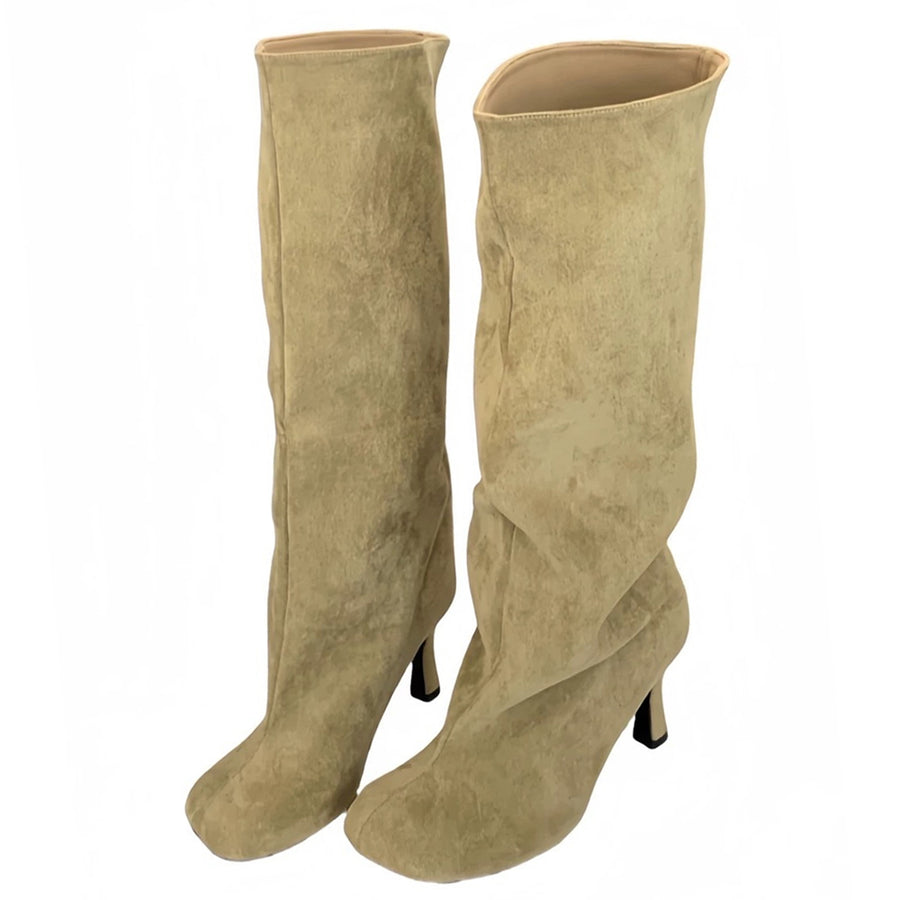 Boogzel Apparel Fall Feels Cozy Slouch Knee-High Boots