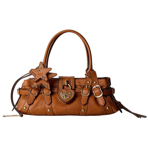 Boogzel Apparel Famous Offline Heart Lock Shoulder Bag