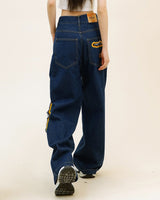 Boogzel Apparel Feel The Burn Cut-Out Jeans, view 5