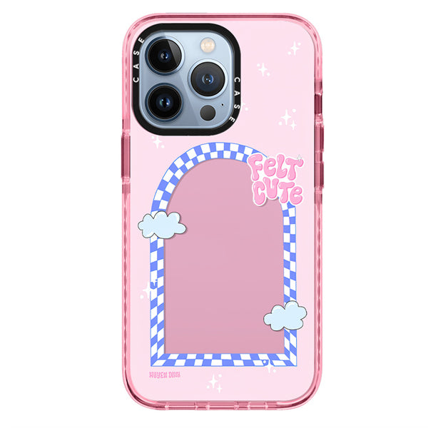 Boogzel Apparel Felt Cute iPhone Case