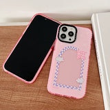 Boogzel Apparel Felt Cute iPhone Case, view 4