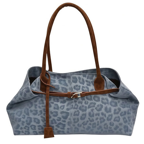 Boogzel Apparel Ferocious Fancy Denim Belted Bag