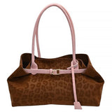 Boogzel Apparel Ferocious Fancy Denim Belted Bag, view 3