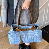 Boogzel Apparel Ferocious Fancy Denim Belted Bag, view 6