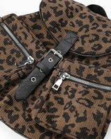 Boogzel Apparel Ferocious Fancy Leopard Mini Backpack, view 2