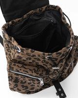 Boogzel Apparel Ferocious Fancy Leopard Mini Backpack, view 3