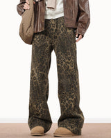Boogzel Apparel Ferocious Fancy Leopard Print Jeans, view 2