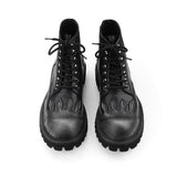 Boogzel Apparel Feel The Burn Combat Boots, view 3