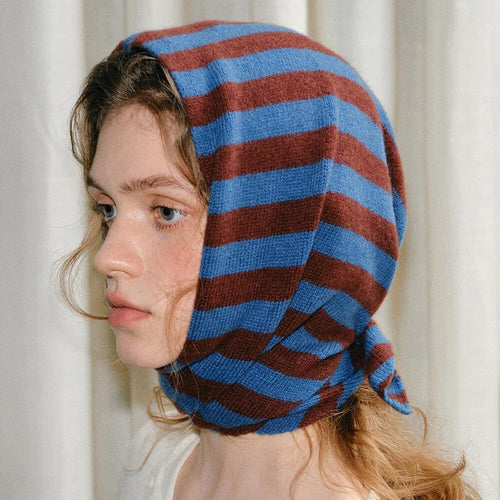 Boogzel Apparel First Snow Striped Knit Scarf