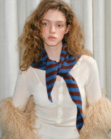Boogzel Apparel First Snow Striped Knit Scarf, view 3