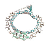 Boogzel Apparel Fish and Star Charm Bracelet, view 2