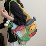 Boogzel Apparel Fish Crochet Shoulder Bag, view 5