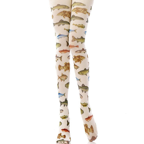 Boogzel Apparel Fish Print Tights