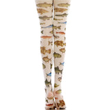 Boogzel Apparel Fish Print Tights, view 3