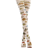 Boogzel Apparel Fish Print Tights, view 4