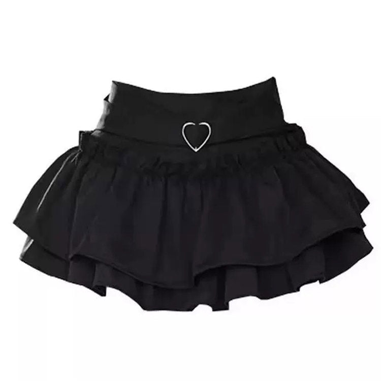 Boogzel Apparel Flirty Babe Ruffle Skirt