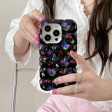 Boogzel Apparel Floral Bubble iPhone Case, view 2