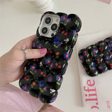 Boogzel Apparel Floral Bubble iPhone Case, view 3