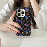 Boogzel Apparel Floral Bubble iPhone Case, view 4