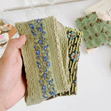 Boogzel Apparel Floral Embroidery Socks, view 3