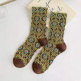 Boogzel Apparel Floral Embroidery Socks, view 5