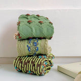 Boogzel Apparel Floral Embroidery Socks, view 6