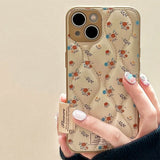 Boogzel Apparel Floral Quilted iPhone Case, view 2