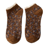 Boogzel Apparel Floral Ruffle Socks, view 2