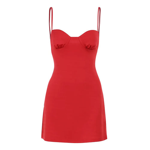 Boogzel Apparel Florence Satin Mini Dress