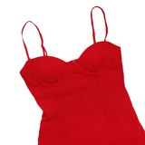 Boogzel Apparel Florence Satin Mini Dress, view 3